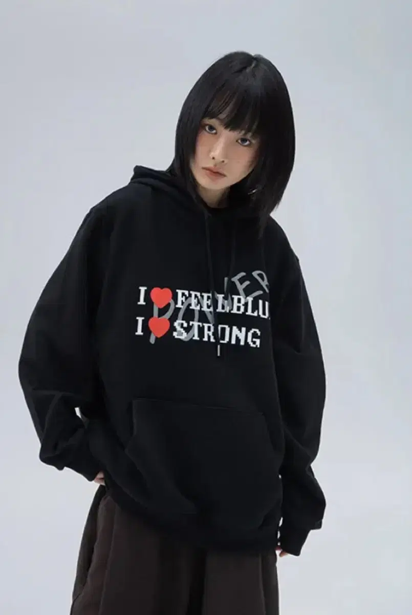 소라노 SORANO STRONG HOODIE 블랙